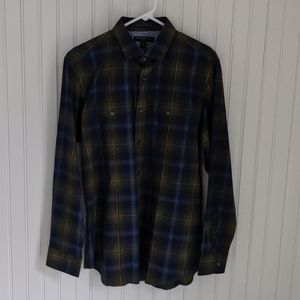 Plaid buttondown